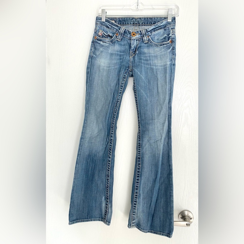Big star jeans• Women’s size 25 • Boot cut • Low rise - Picture 3 of 6
